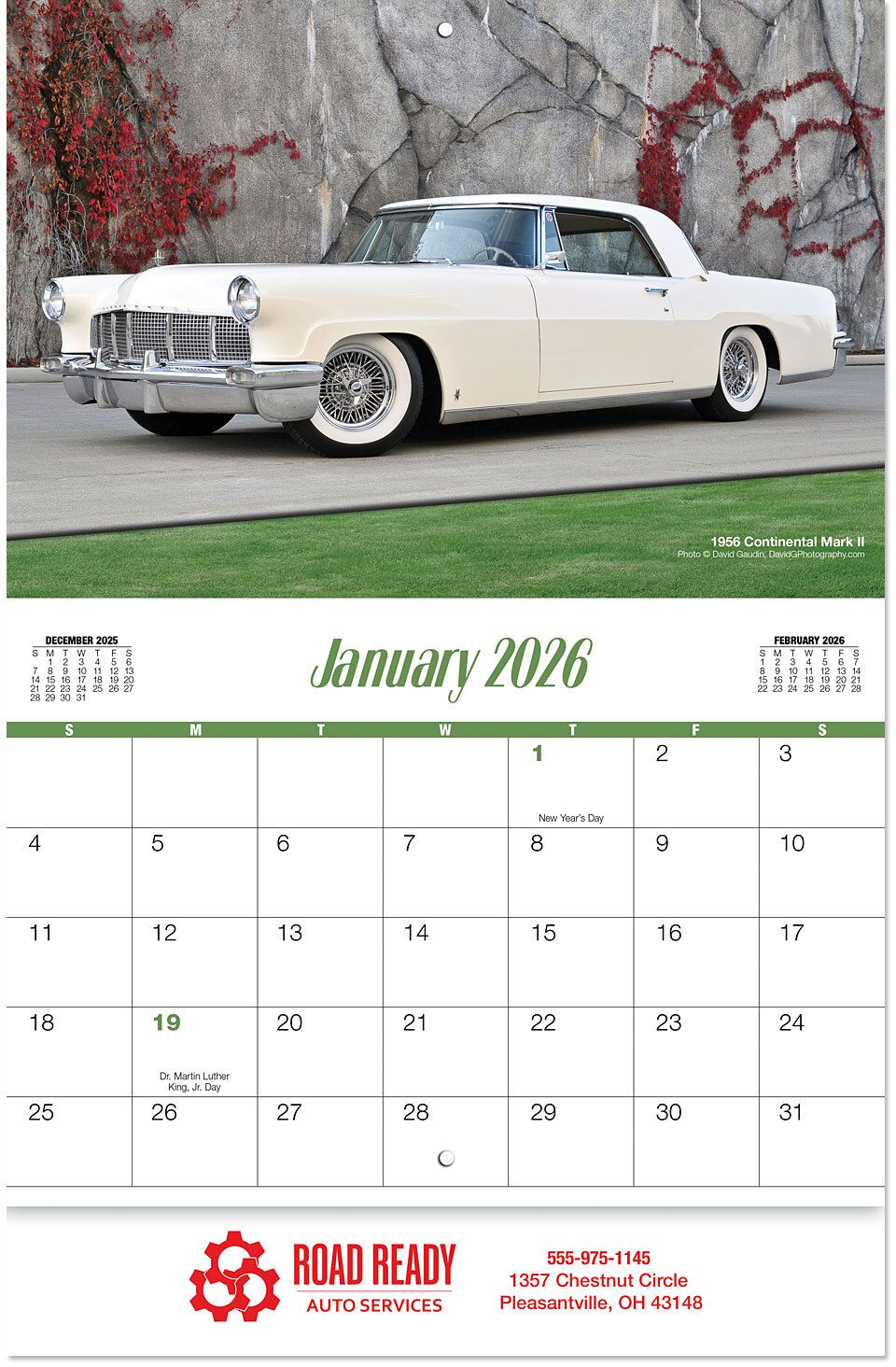 DAYS GONE BY STAPLED WALL CALENDAR 13
