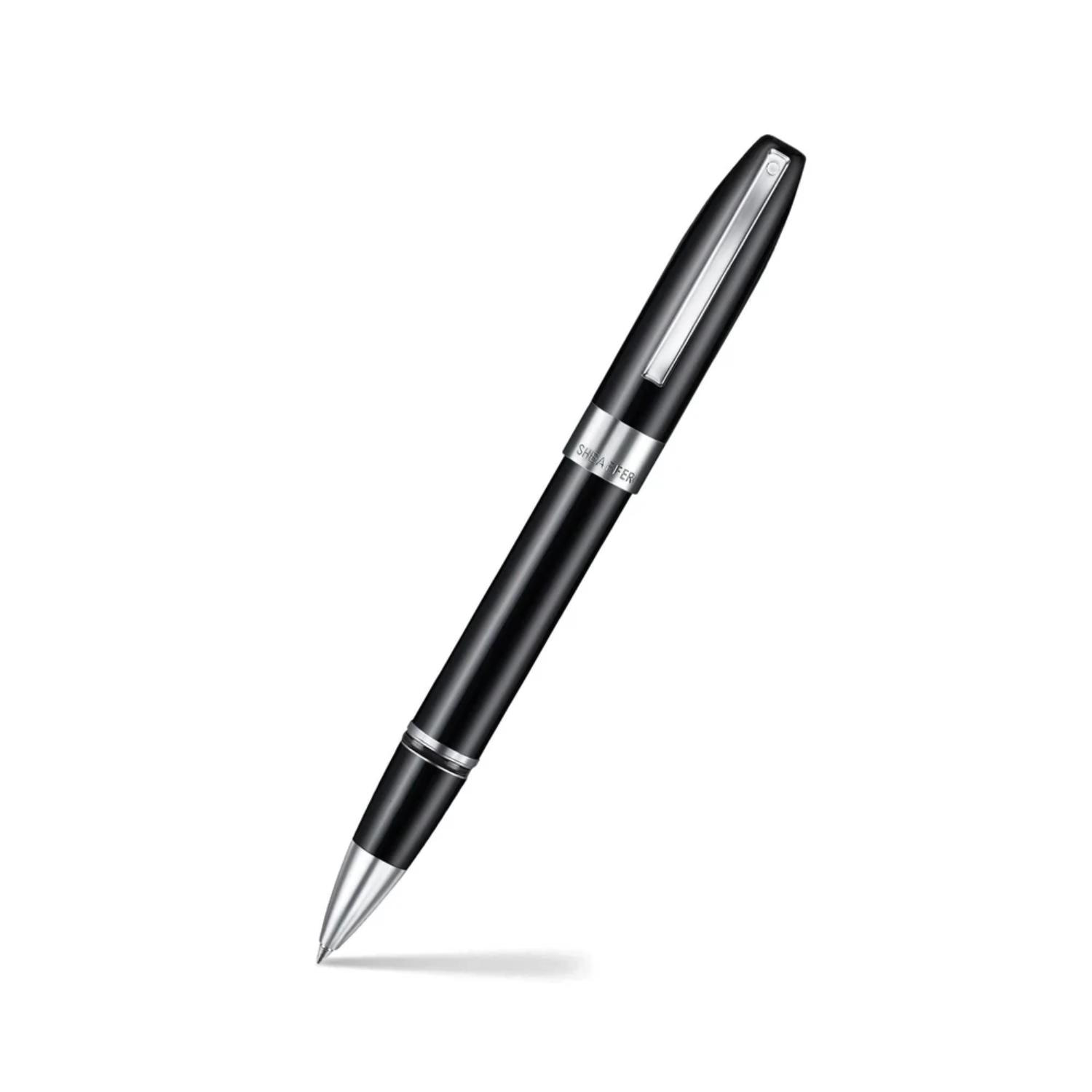 SHEAFFER® Legacy 9064 Glossy Black Chrome-Plated Trims Rollerball Pen w/ Gift Box 4