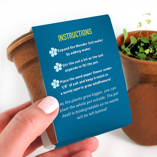 Plant for the Planet Seed Paper Sprouter Kits 8