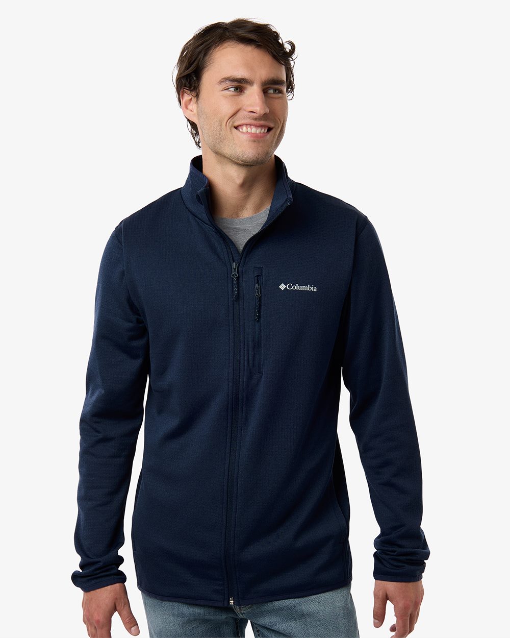 Men's Essential Hike™ Grid Fleece Full-Zip - 213684 22