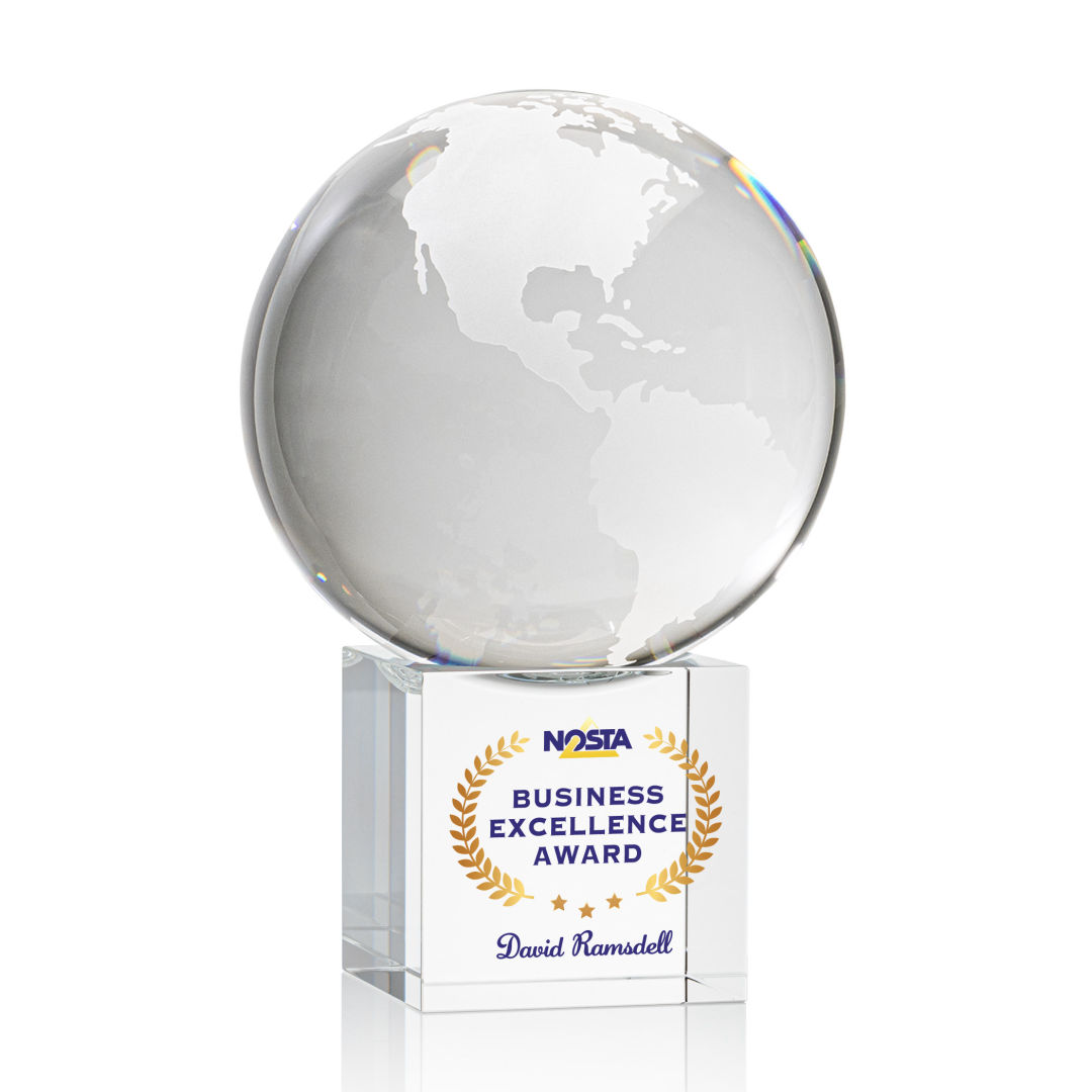 Globe on Cube VividPrint™ Award 8