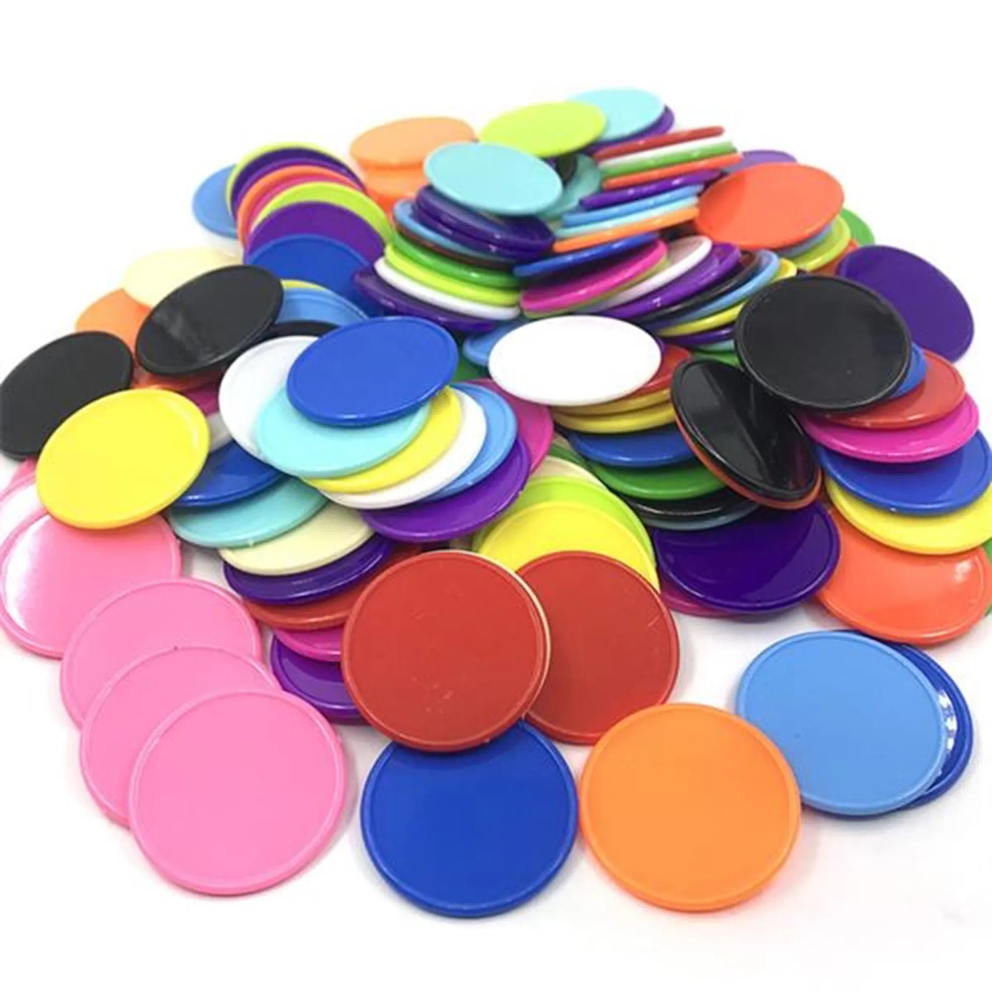 Full Color Round Plastic Token MOQ500pcs 5