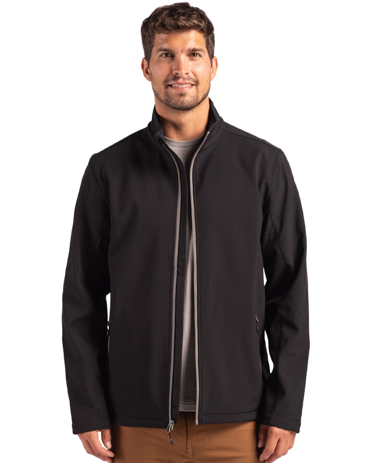 Tempo Stretch Full Zip Mens Softshell Jacket