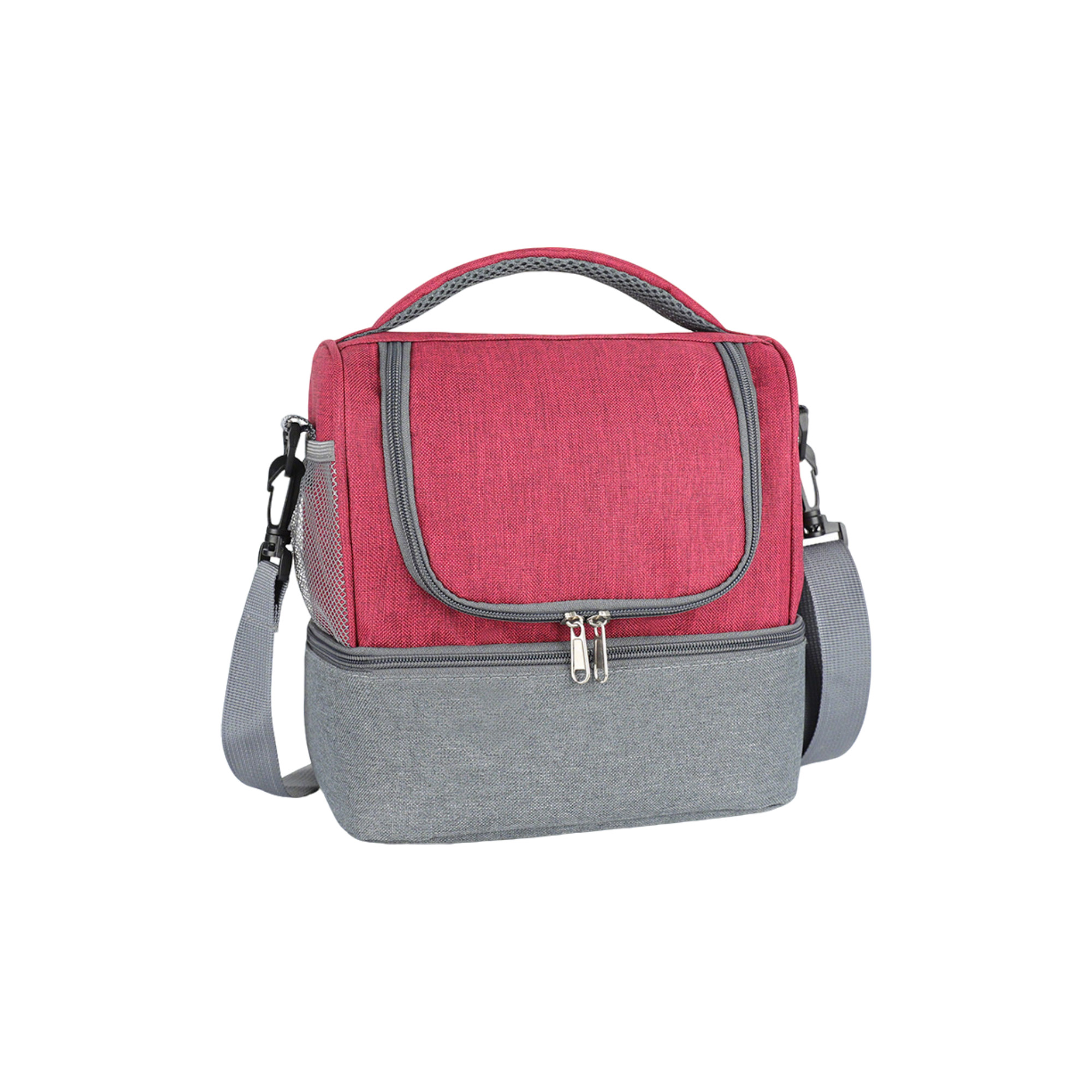 Double Layer Lunch Cooler Oxford Cloth With Peva Lining 8
