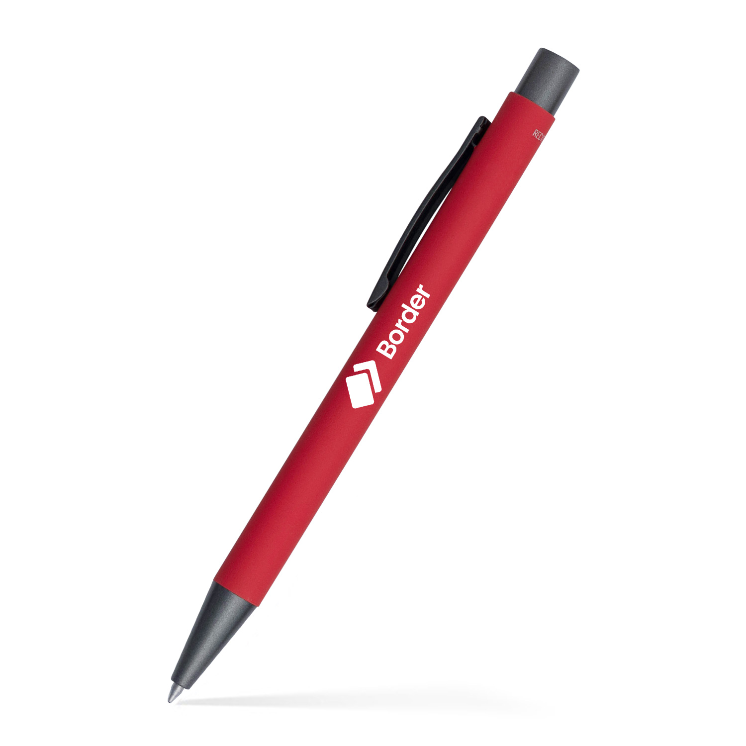 Fleetwood Satin Soft Touch Gel Click Pen (Recycled Aluminum) 1
