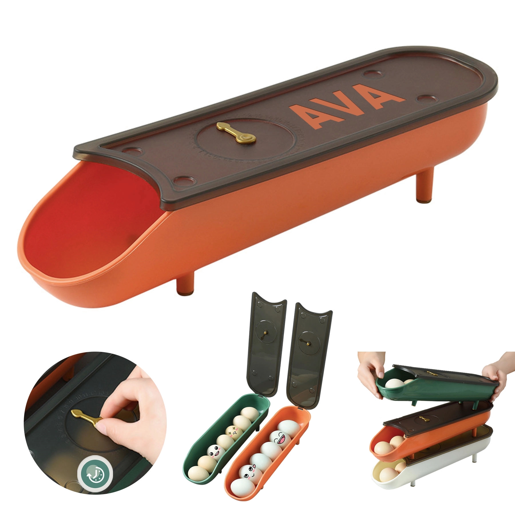 Egg Rolling Holder 3