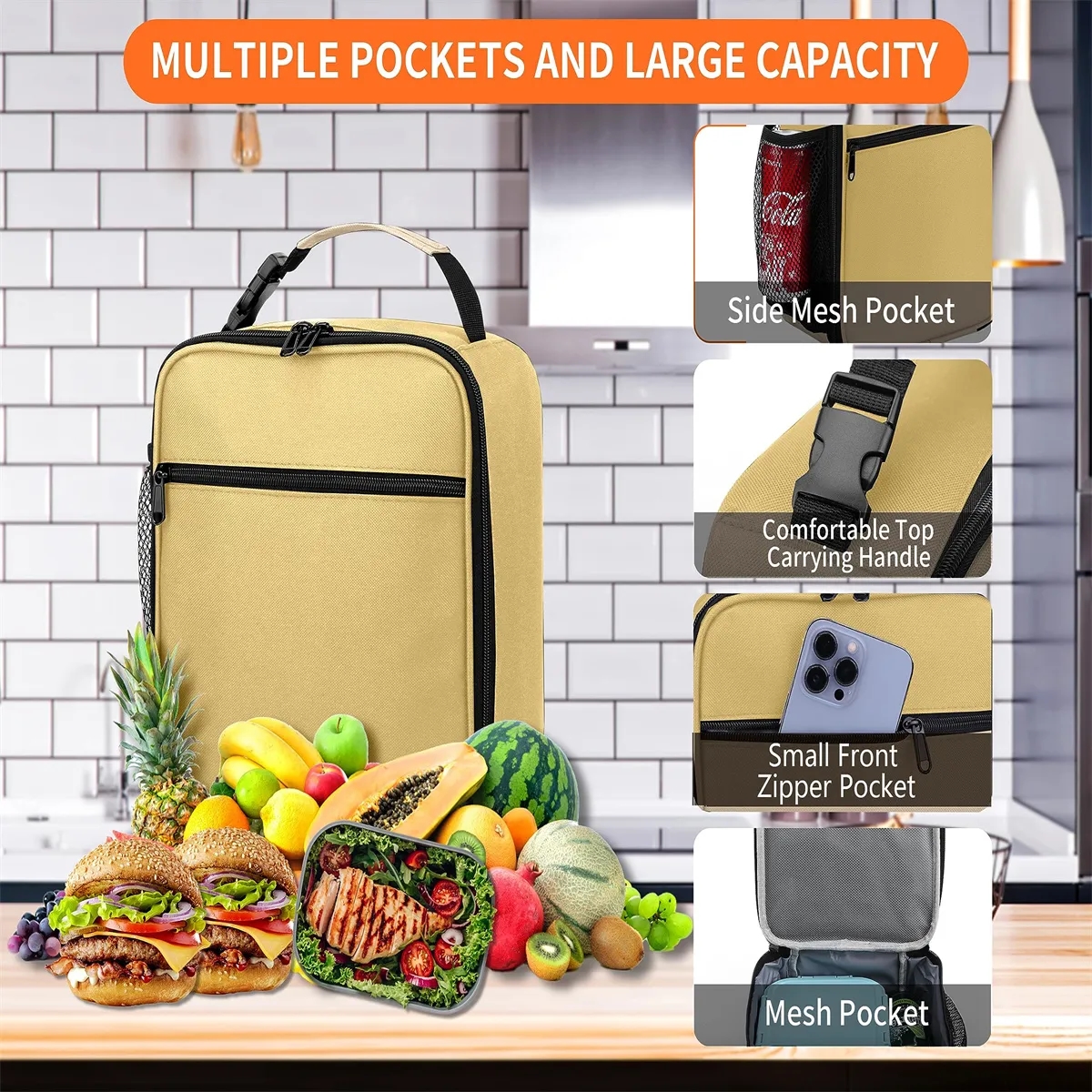 Reusable  Insulated LunchBox 6