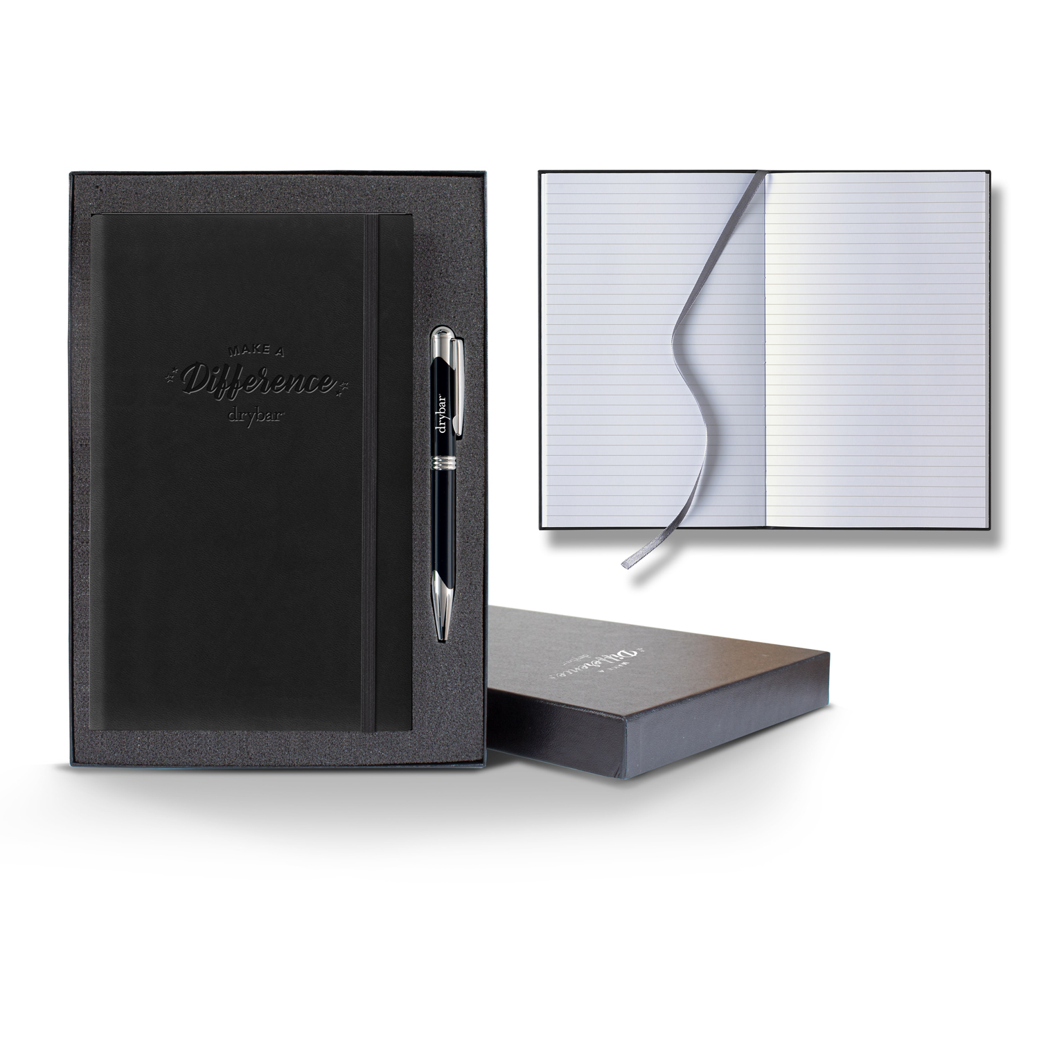 Castelli Tucson Banded Medio Lined White Page Journal Gift Set 8