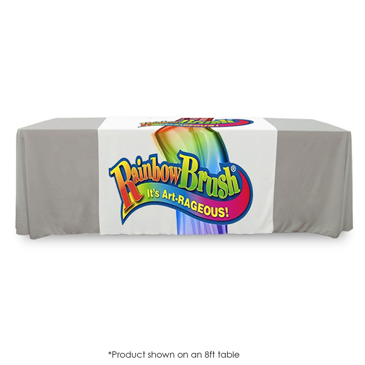 58 in. x 63 in. PolyKnit Table Runner (Dye Sub Full Cloth) 2
