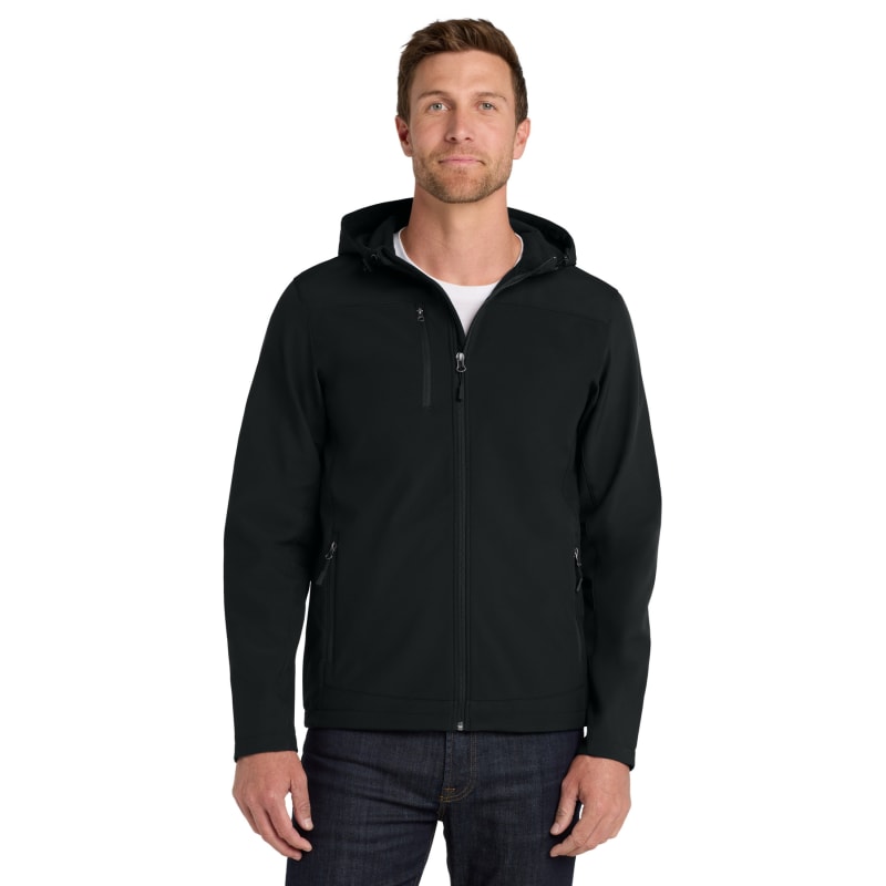 Port Authority Hooded Core Soft Shell Jacket. 3