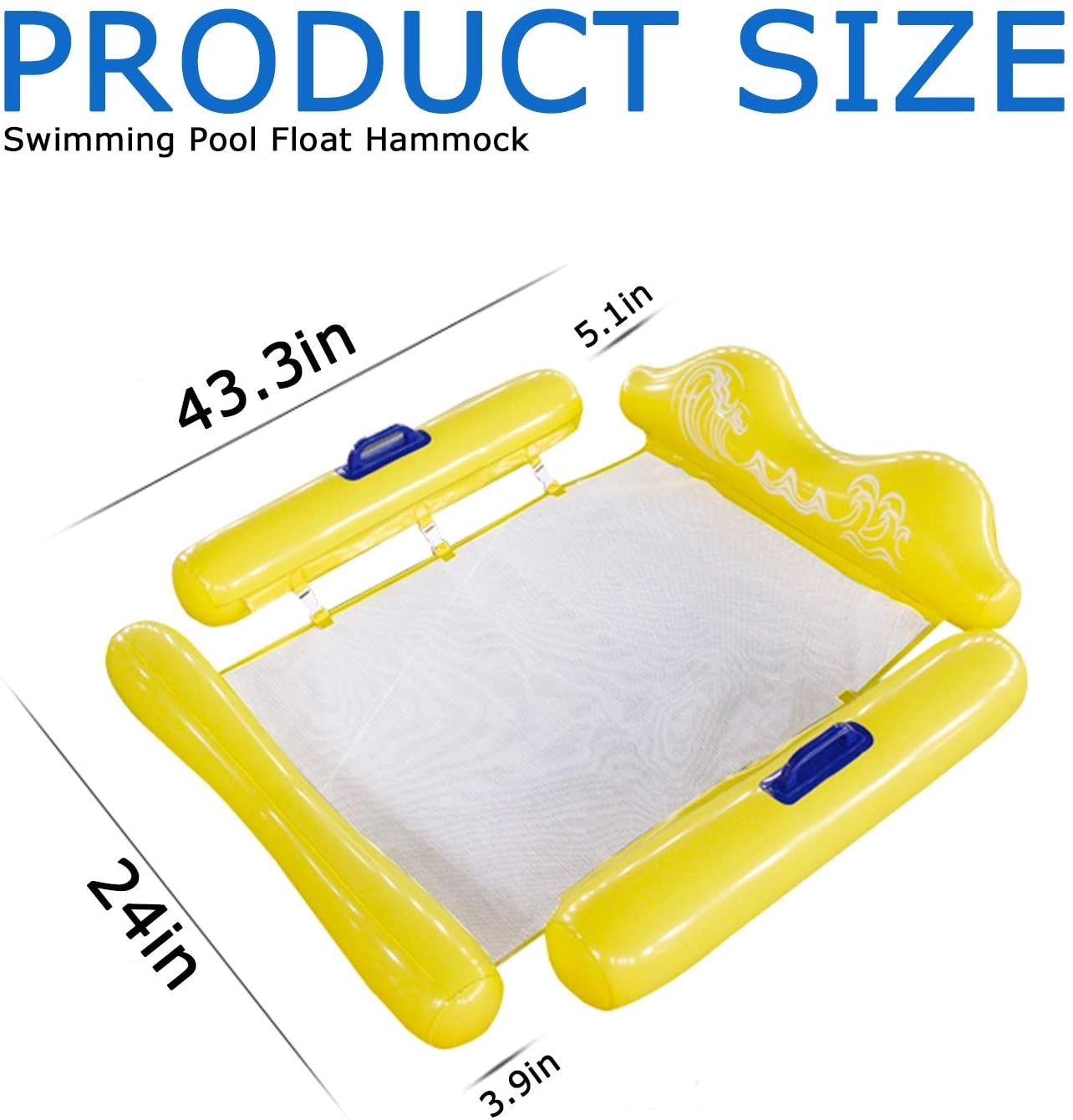 Inflatable Swimming Floating Chair Pool Float Lounge 2