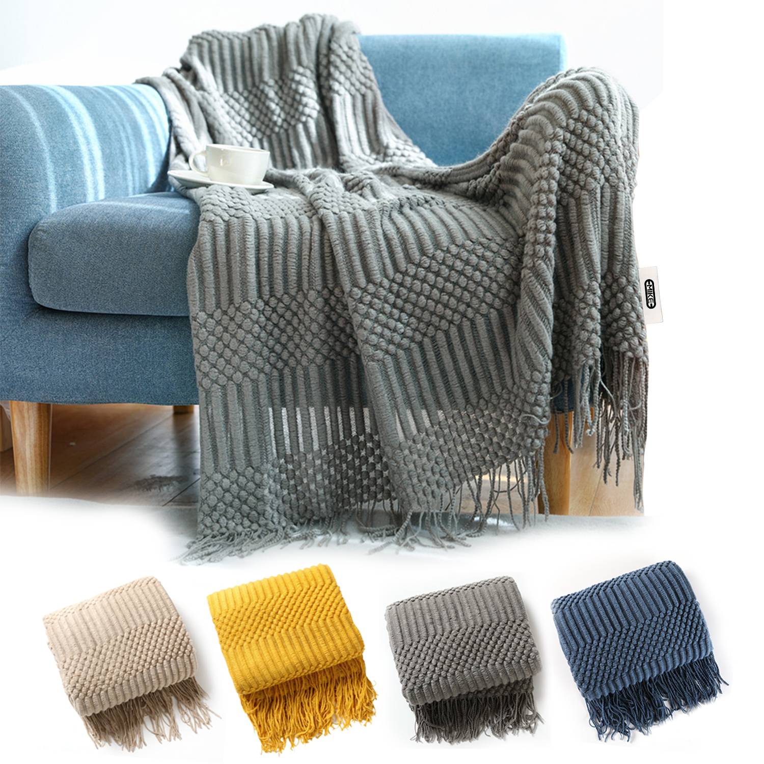Knitted Throw Blankets 2