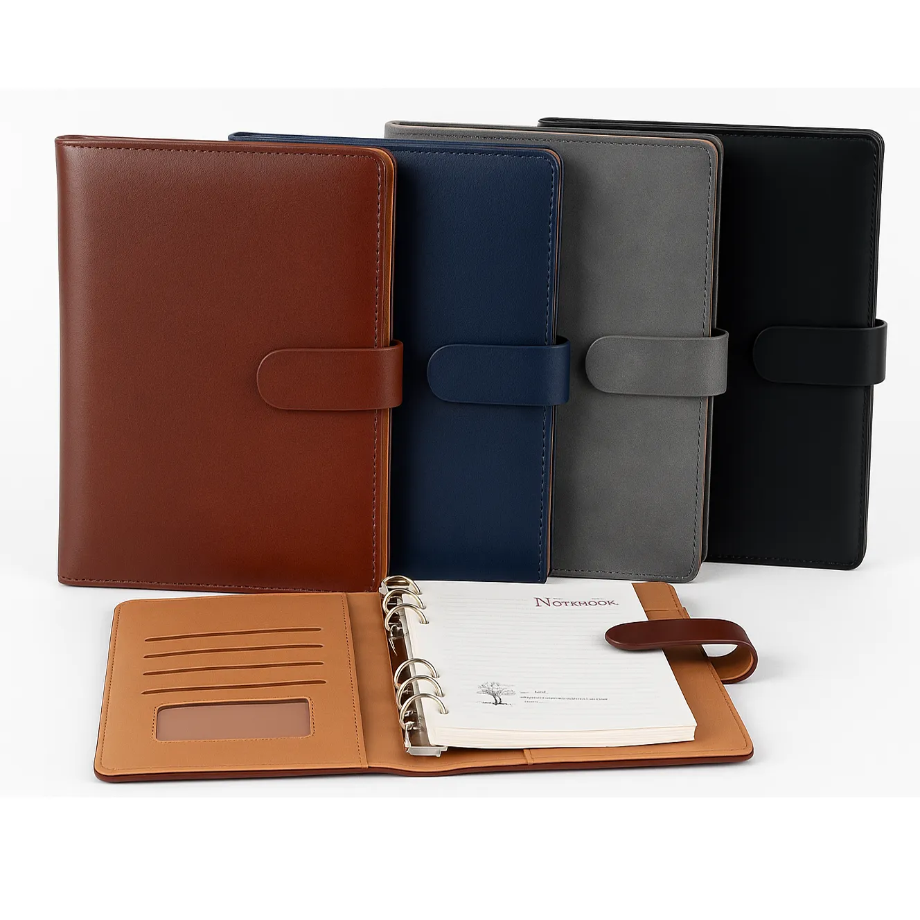 Leather Padfolio Blinder with Pen- Gift Set 5