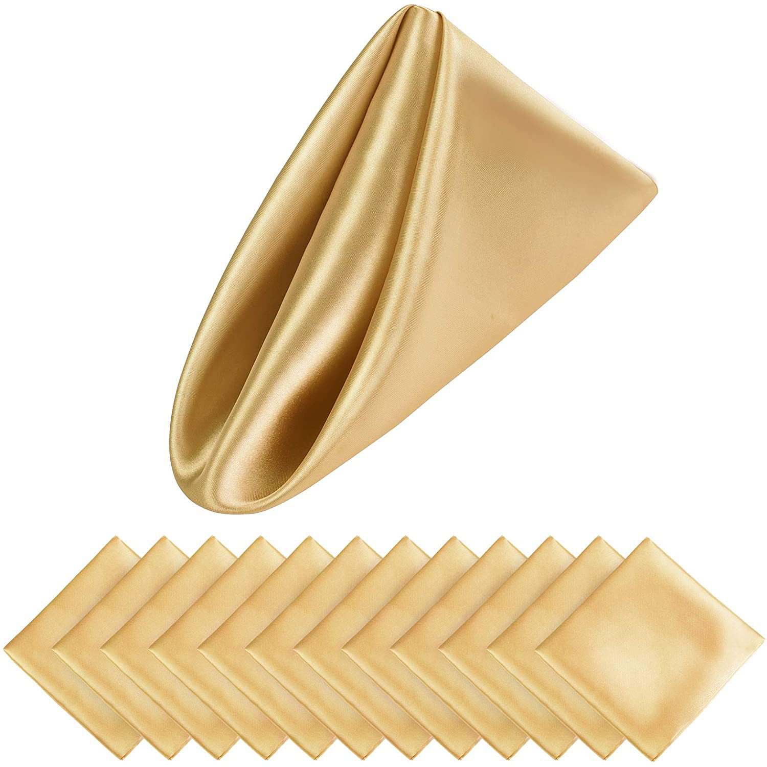 17"x17" Washable Hotel Restaurant Polyester Dinner Napkins 9