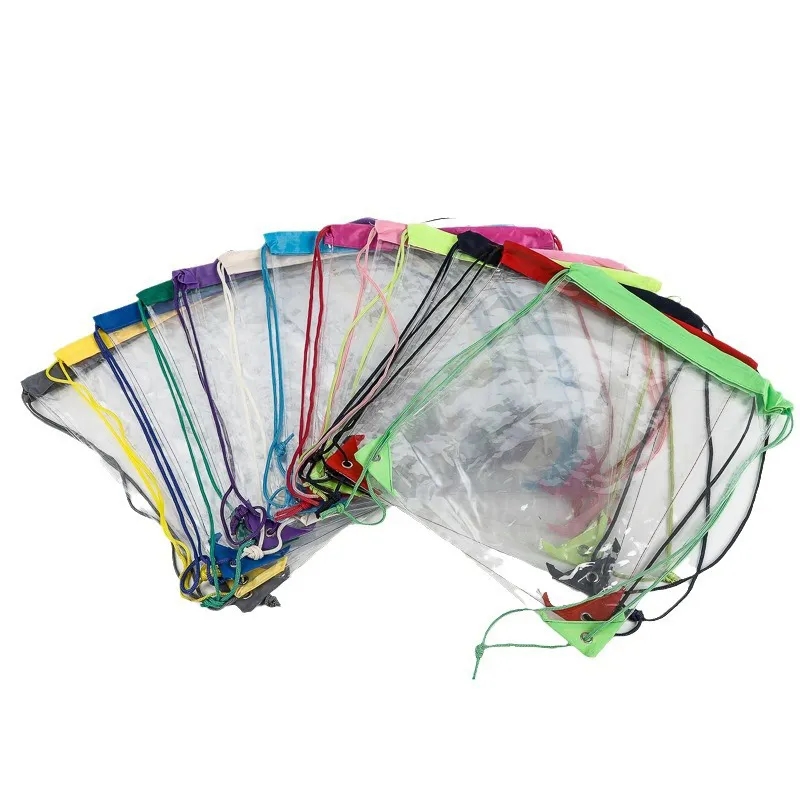 Clear PVC Stadium Drawstring Bag 3