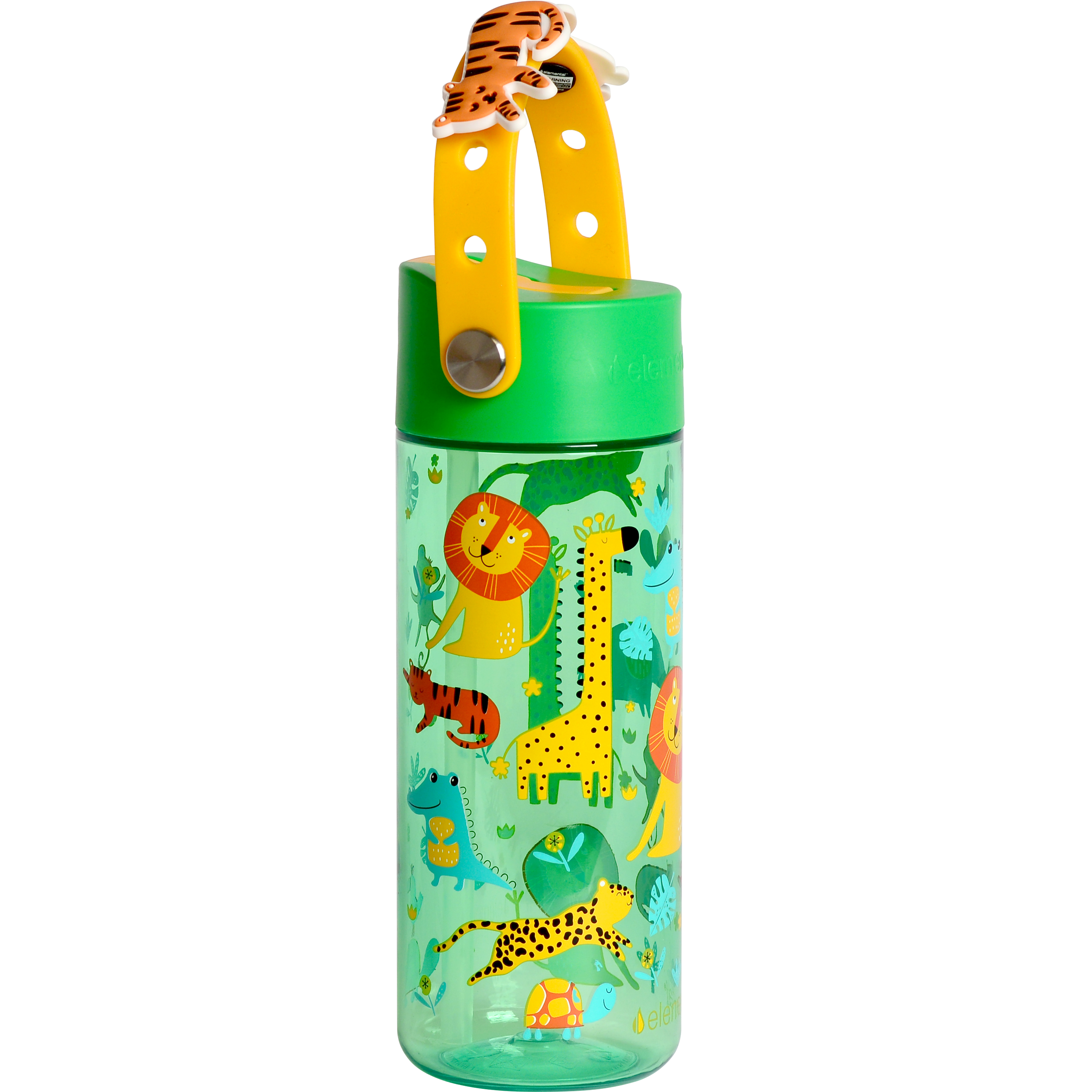 Elemental® Splash Charm 18oz Tritan Water Bottle - with Drinking Spout and Straw 34
