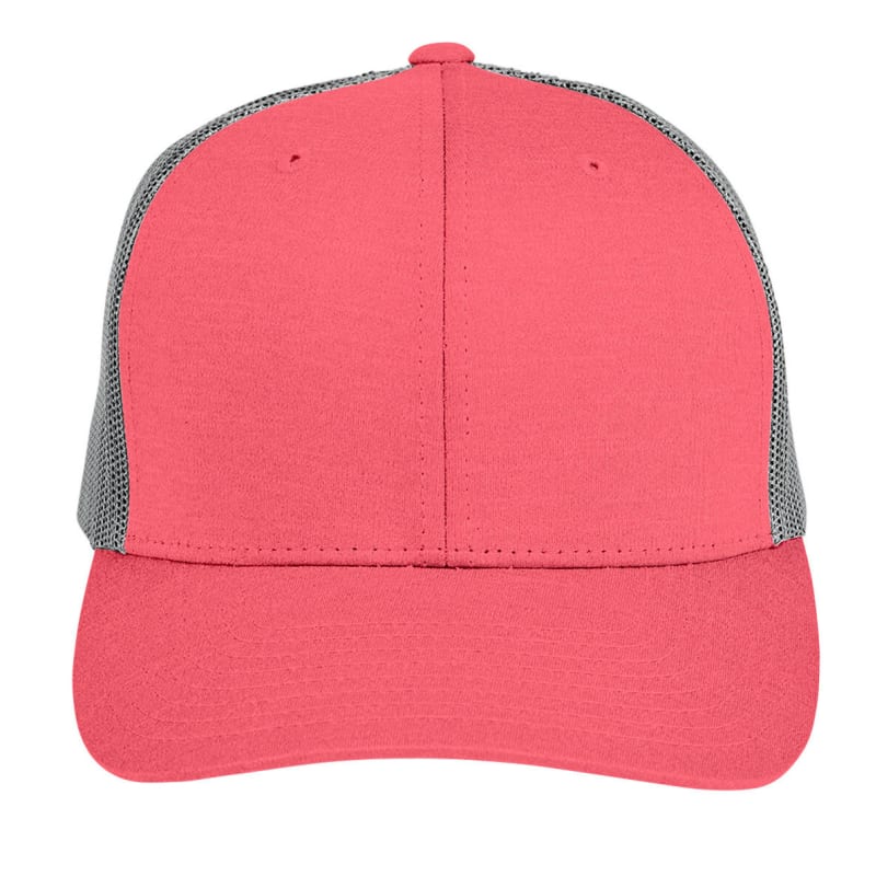 Team 365 By Yupoong® Adult Zone Sonic Heather Trucker Cap 9