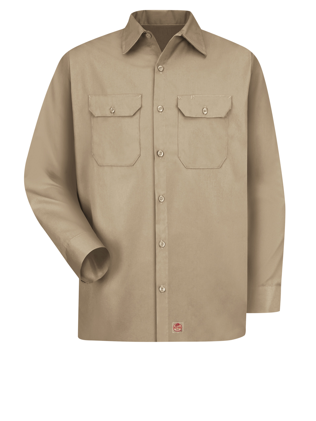 Red Kap Shirts -  Men's Long Sleeve Utility Uniform Shirt