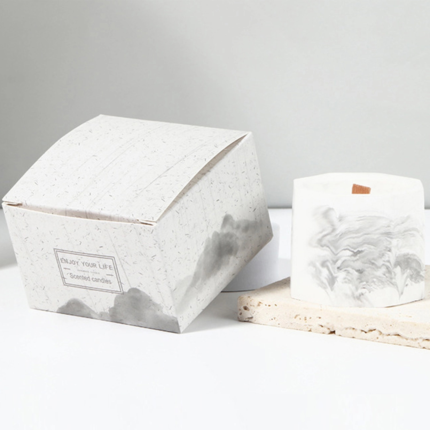 3.5 Oz. Marbled Scented Candles 2