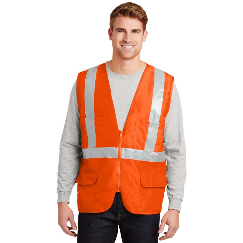 CornerStone - ANSI 107 Class 2 Mesh Back Safety Vest. 6