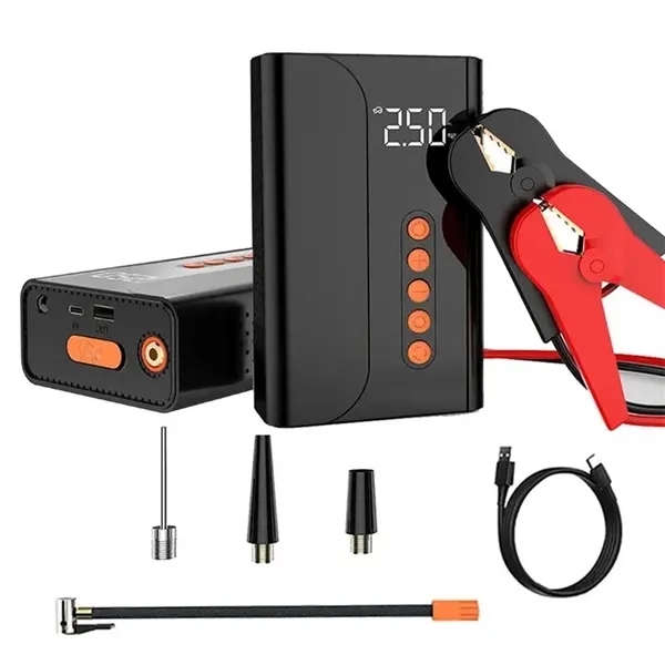 Multifunctional Car Jump Starter & Air Pump 18000mAh 5