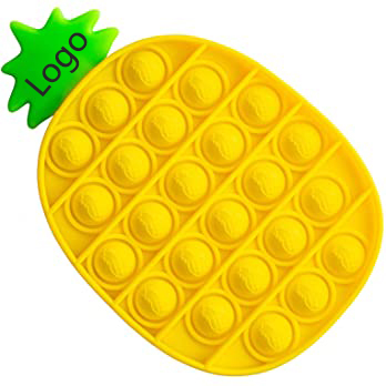 Pineapple Shape Bubble Push Popper Anxiety Relief Autism Toy Board 1