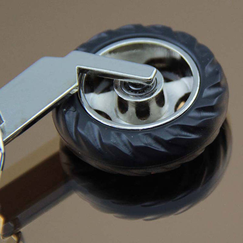Wheel Shape Metal Key Chain 14