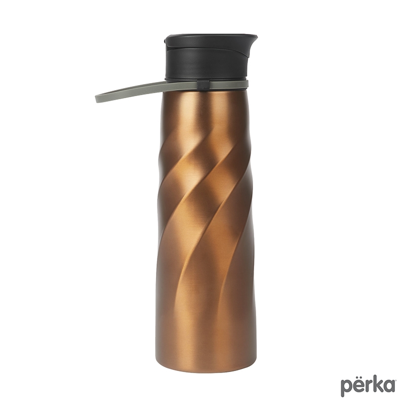 Perka® Tristan 34 oz./1L Single Wall Stainless Steel Sport Bottle 48