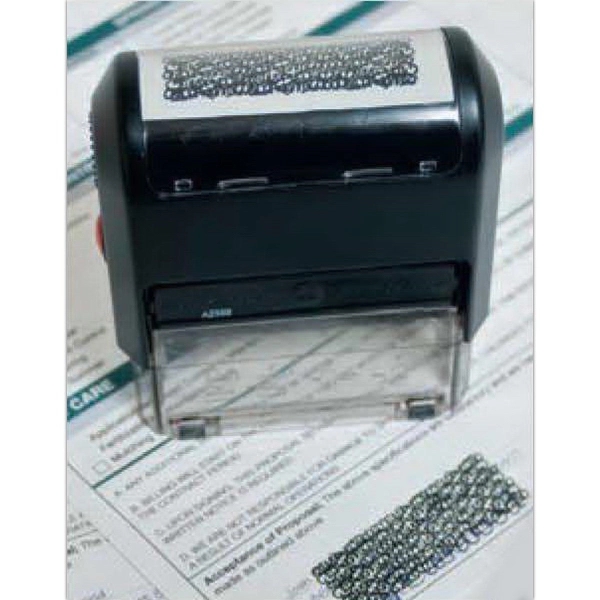 Privacy stamp - Self-Inking 2