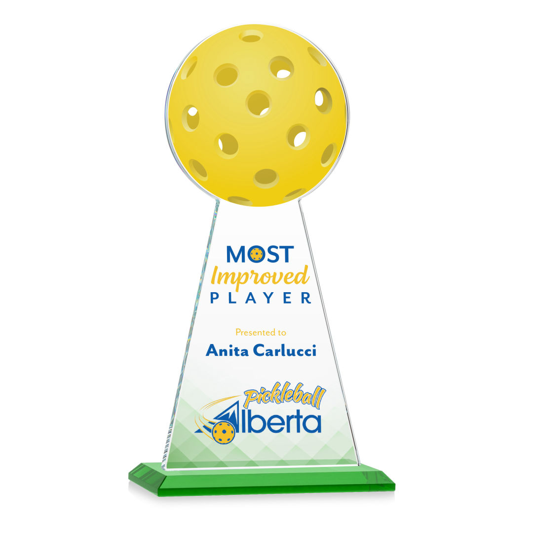 Edenwood Pickleball VividPrint™ Award - Green 15