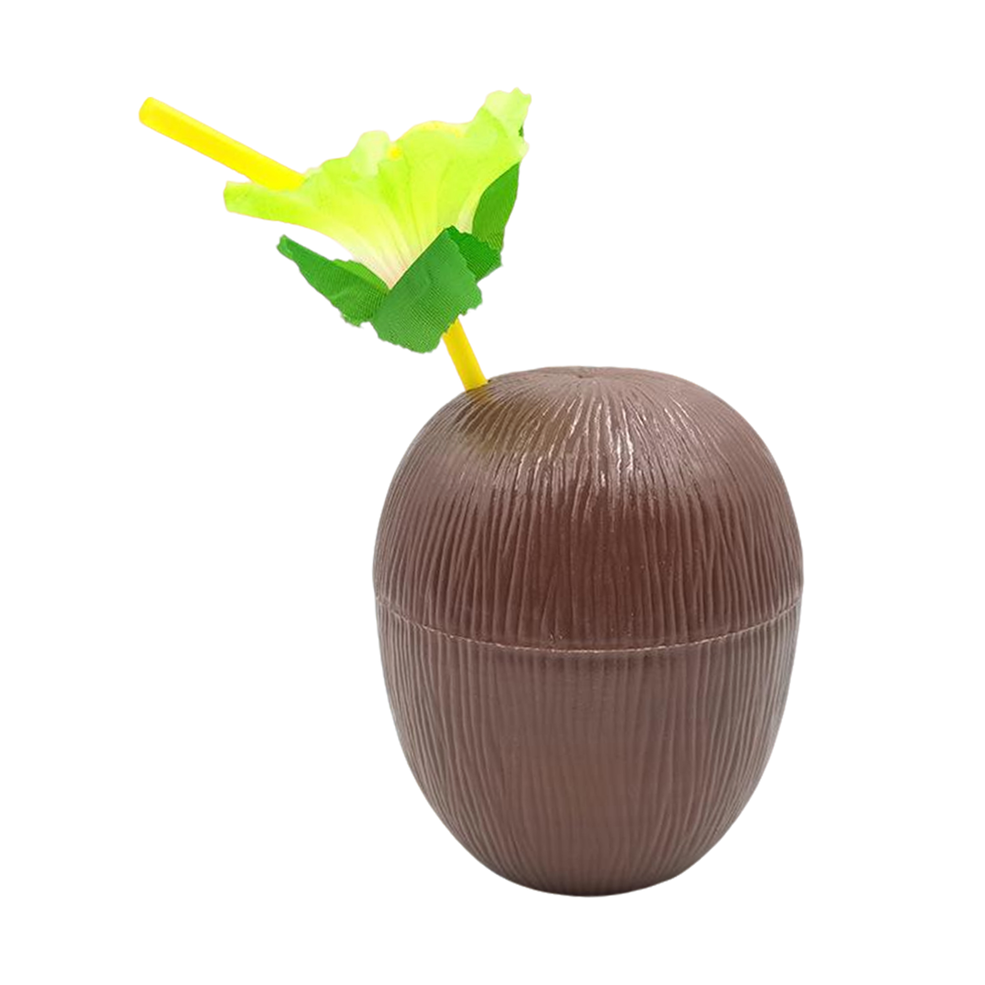 PP Plastic Coconut Cup Twist Close Lid Design 4