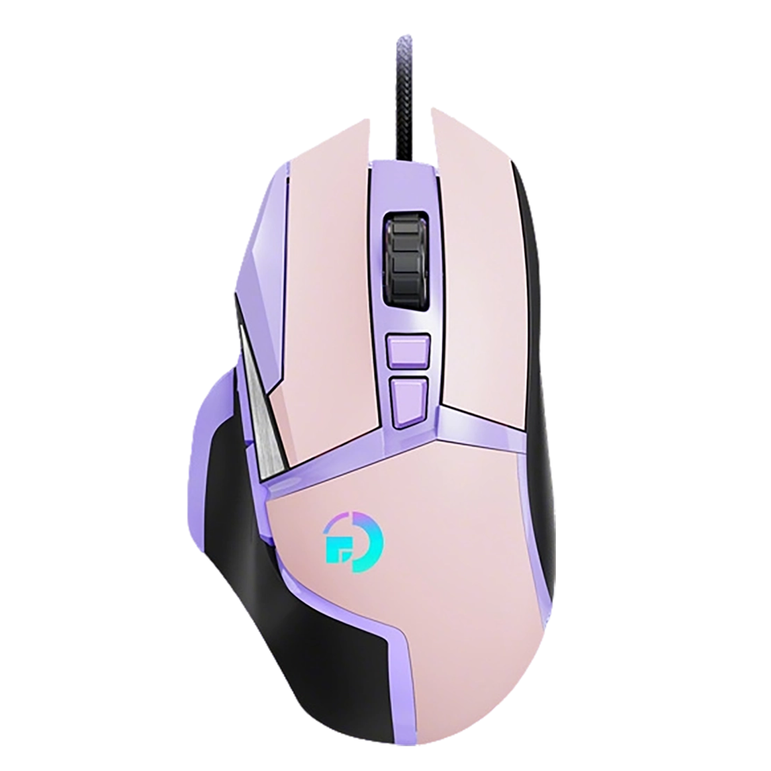 Ergonomic Wired Gaming Mouse w/ RGB Lighting 8