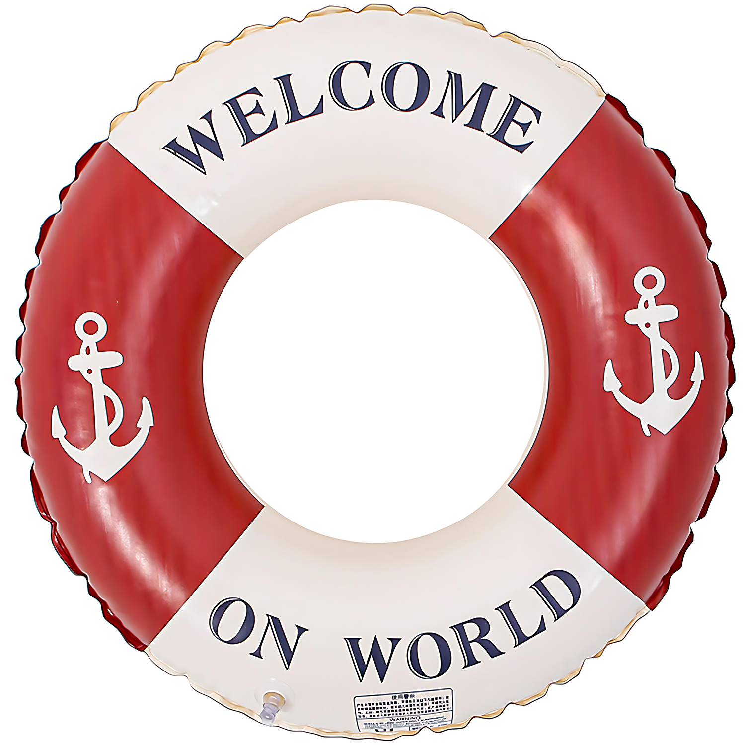 Anchor-Style PVC Inflatable Swim Ring & Lifebuoy 5