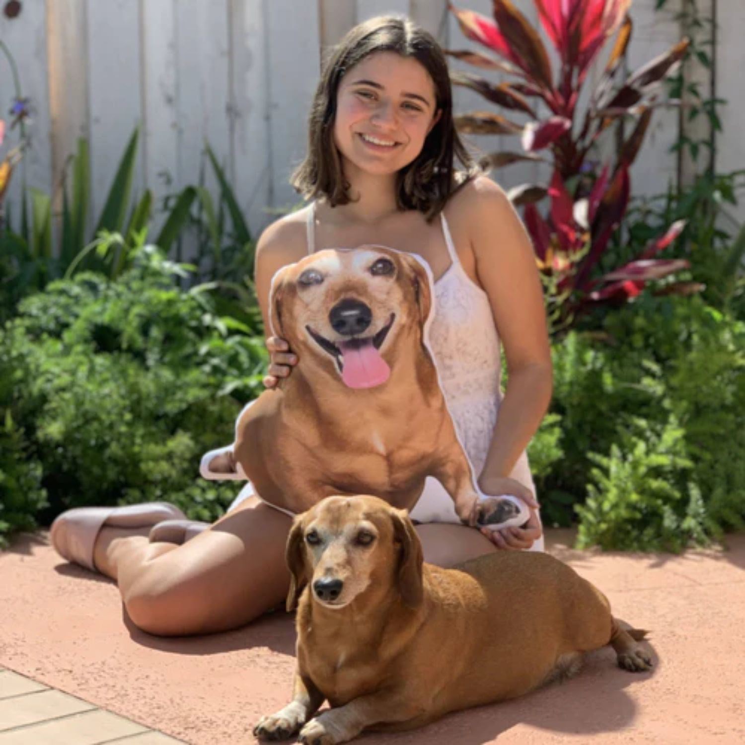 60" USA Made Human Size & Shape Sublimation Pillow Full Color 4