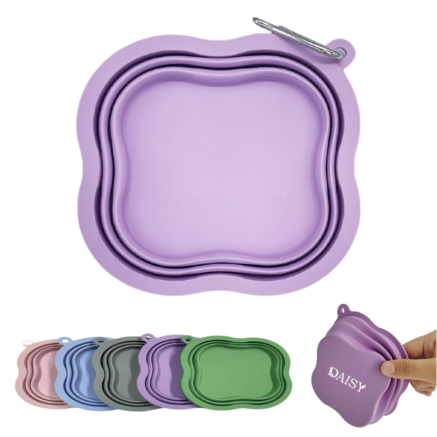 Portable Travel Pet Food Feeding Dog/Cat Bowl 2