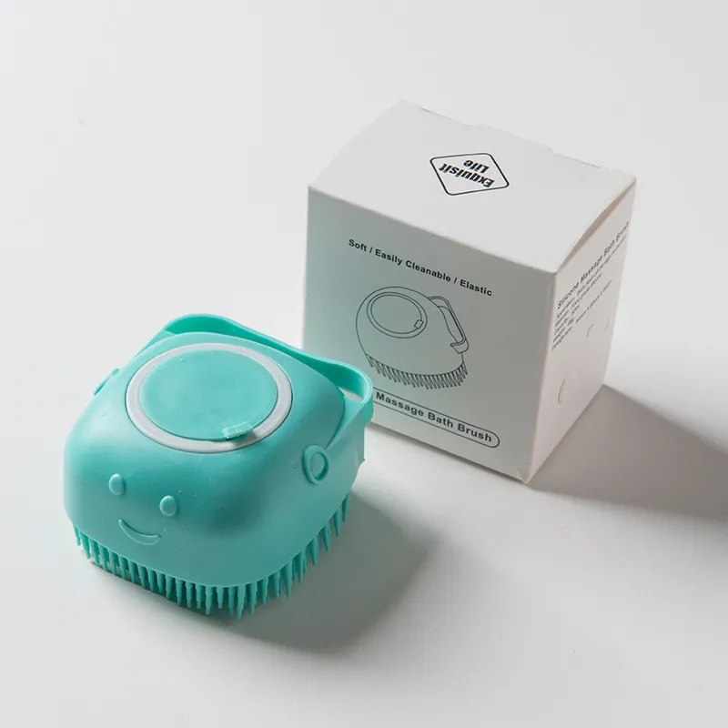 Silicone Shower Brush For Pets 4
