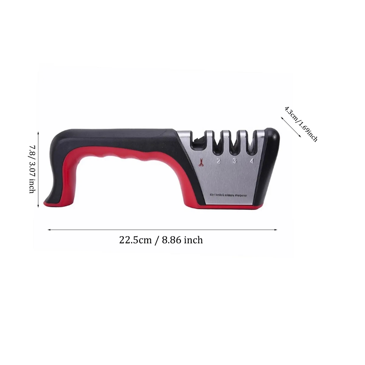 4-in-1 Kitchen Knife Sharpener Accessories for Hunting 2