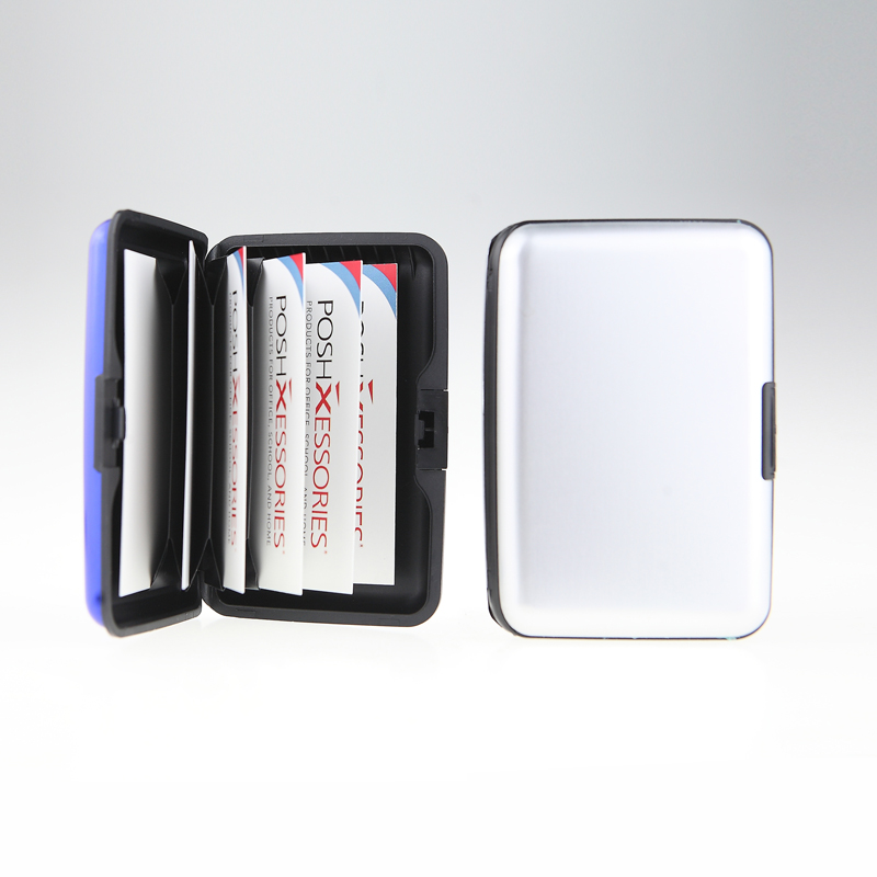 iPosh Aluminum Card Case (Silver) 3