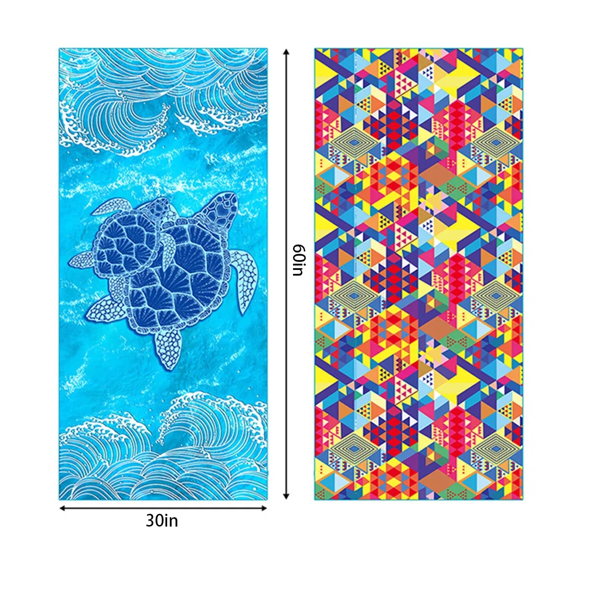 Bath Pool Camping Travel Super Absorbent Beach Towel 4