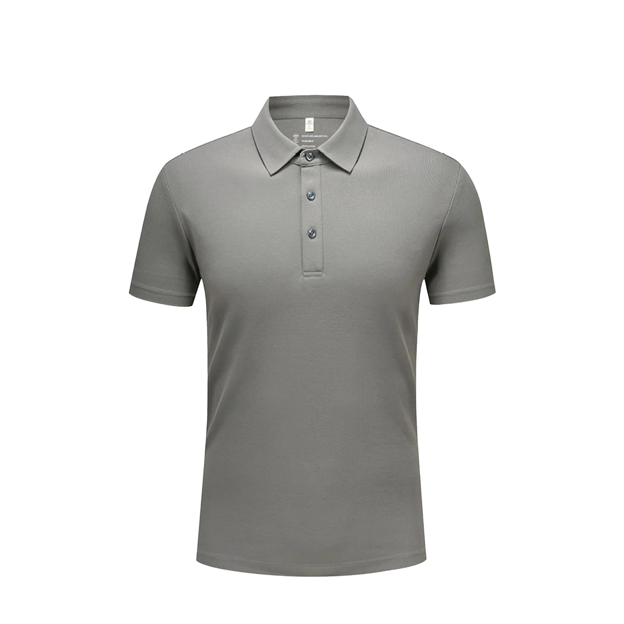 Custom Logo Short Sleeved Polo T-Shirt 2