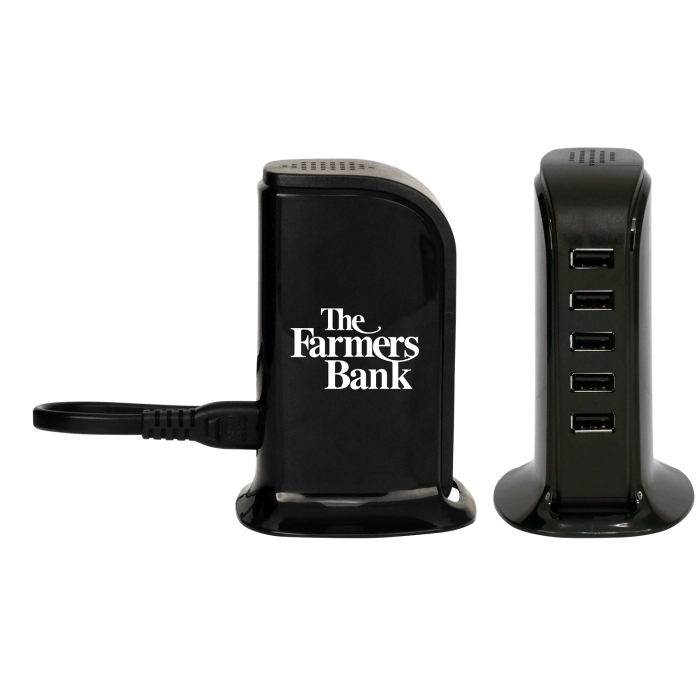 UL 5 Port USB Charging Tower 6