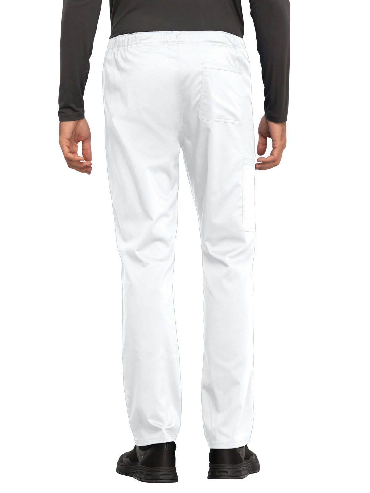 Cherokee - Workwear Revolution - Unisex 4-Pocket Tapered Leg Drawstring Pant 7