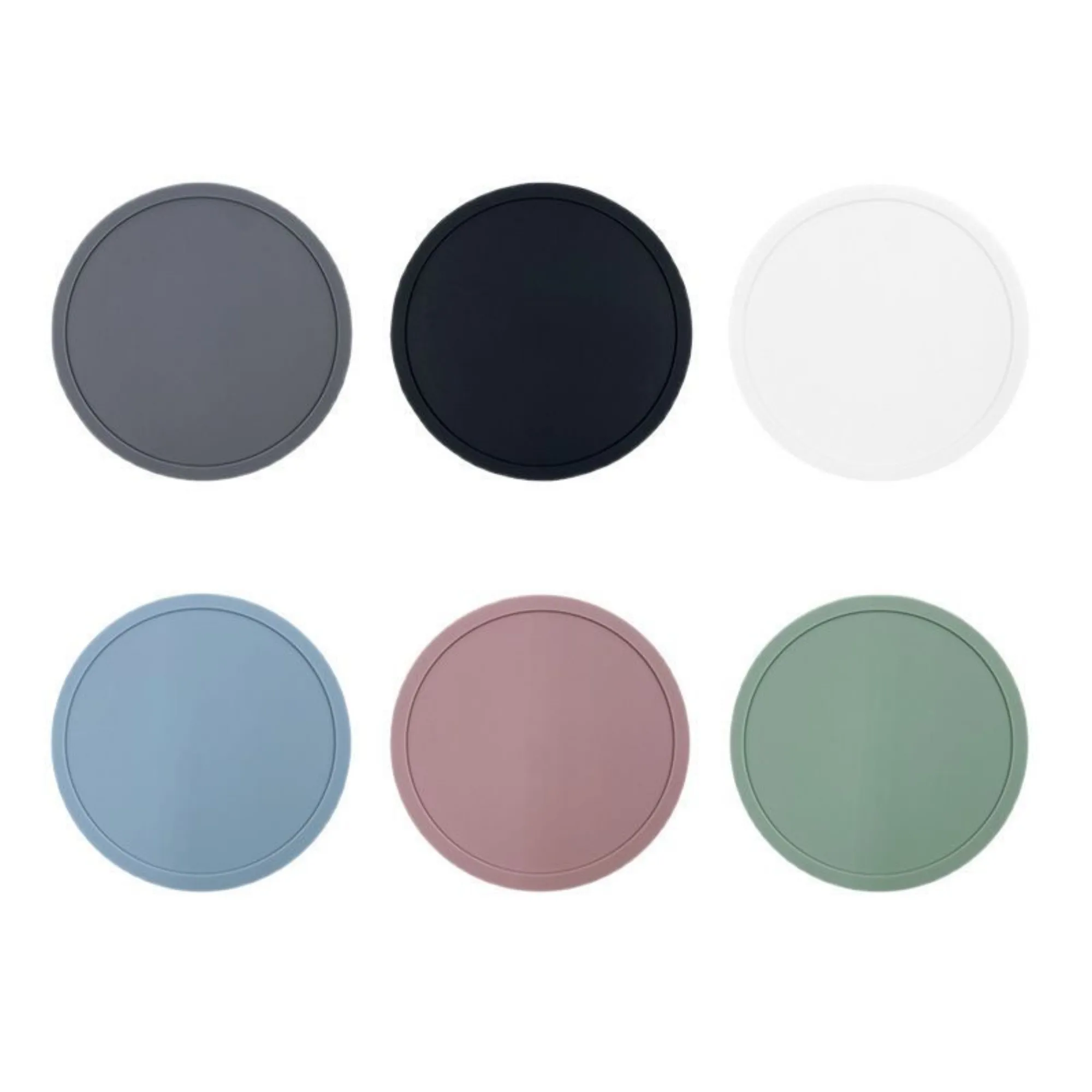 Round Silicone Coaster 5