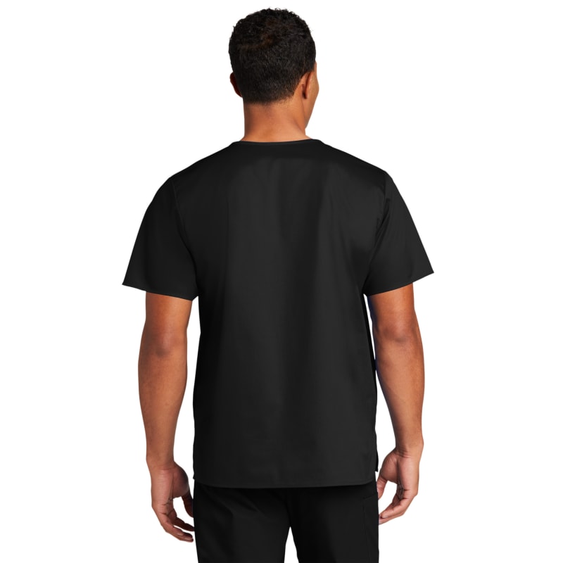 WonderWink Unisex WorkFlex Chest Pocket V-Neck Top 8
