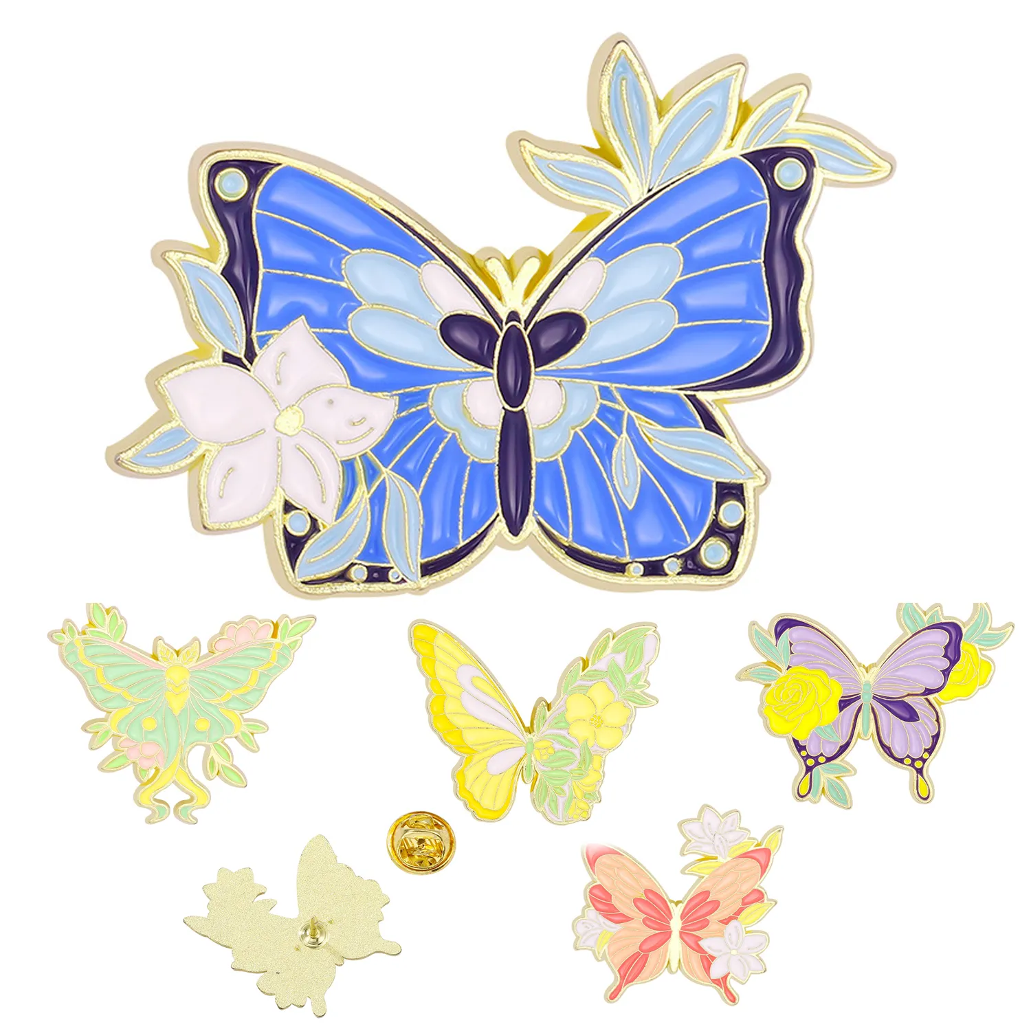 Butterfly Enamel Pins 2