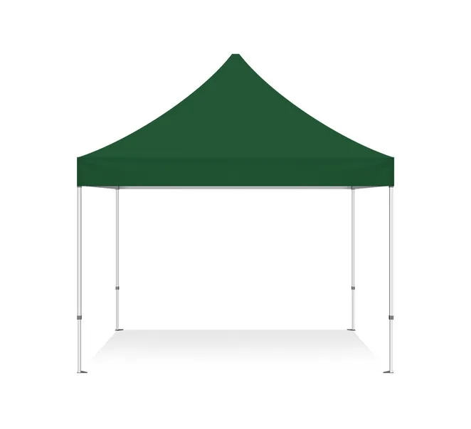 Green Canopy Tent (Topper and Frame) - (10' x 10ft) 2