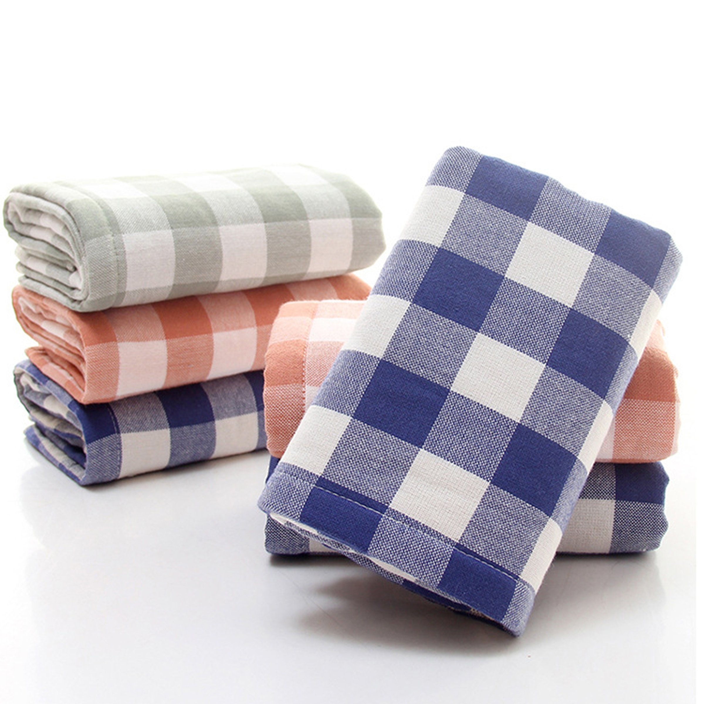 Cotton Checkered Beauty Towel 6