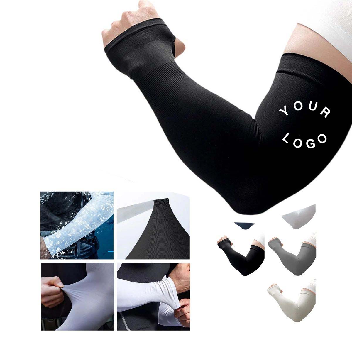 Nylon Cooling Sleeves for Sports and Outdoor Use 4