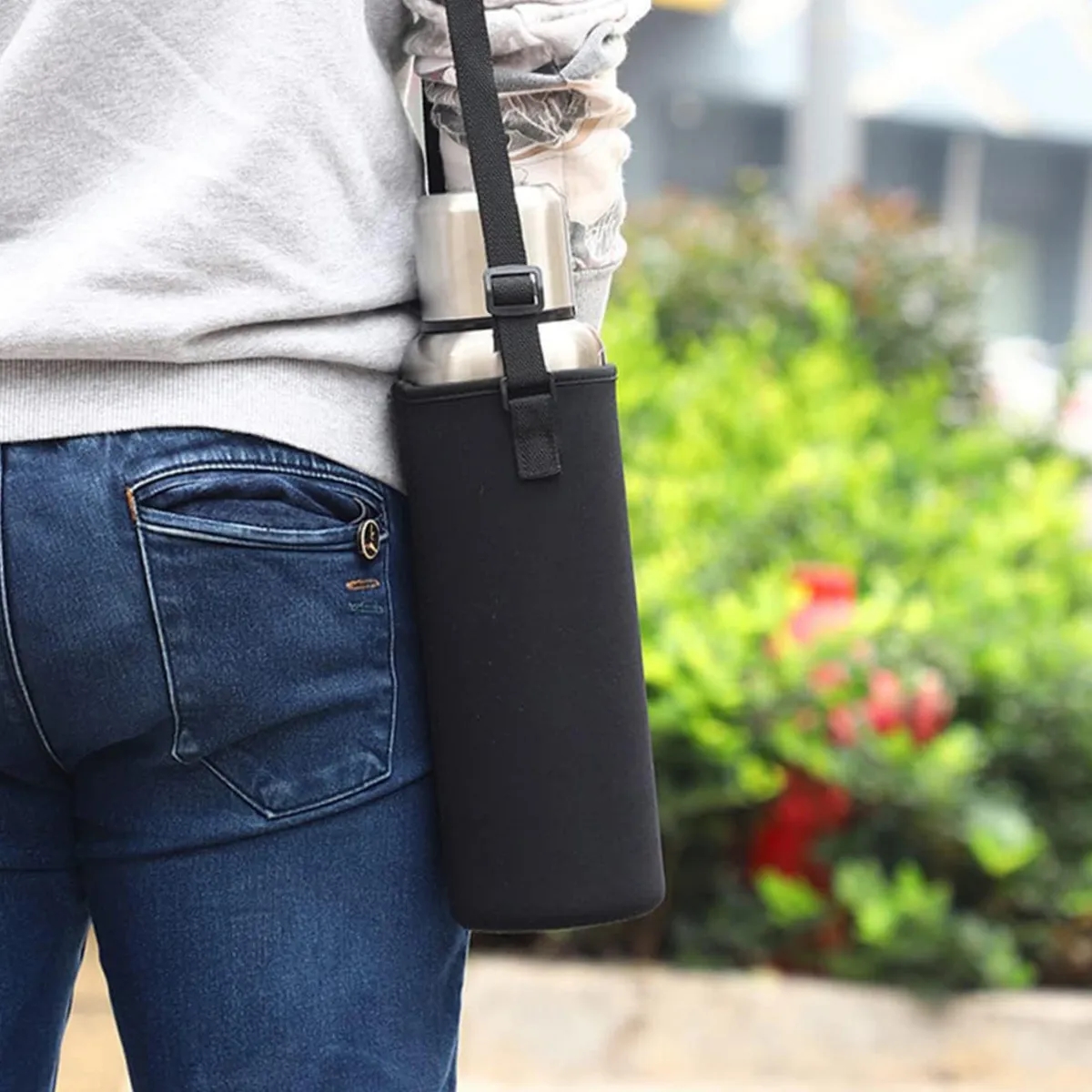 Water Bottle Sling Sleeve Carrier 3
