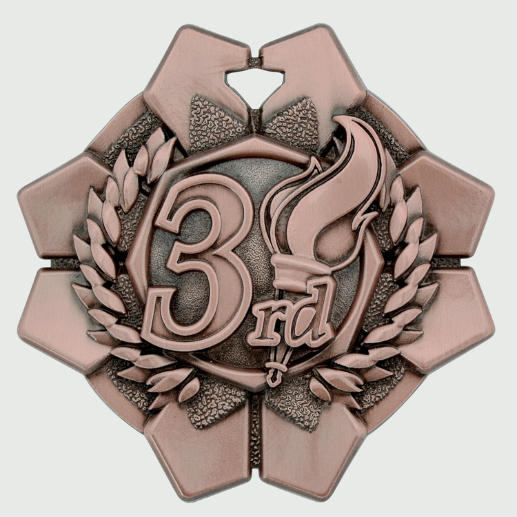 3rd Place Imperial Medal, 2" 2